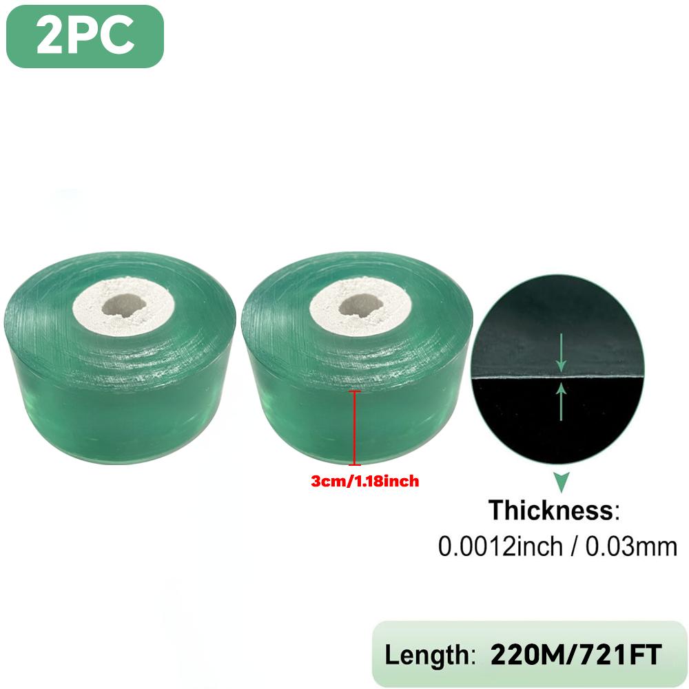 Grafting Film Tape PVC Self-adhesive Stretchable Garden Fruit Tree Plants Tomato Graft Seedlings Vine Protector Wrap Parafilm