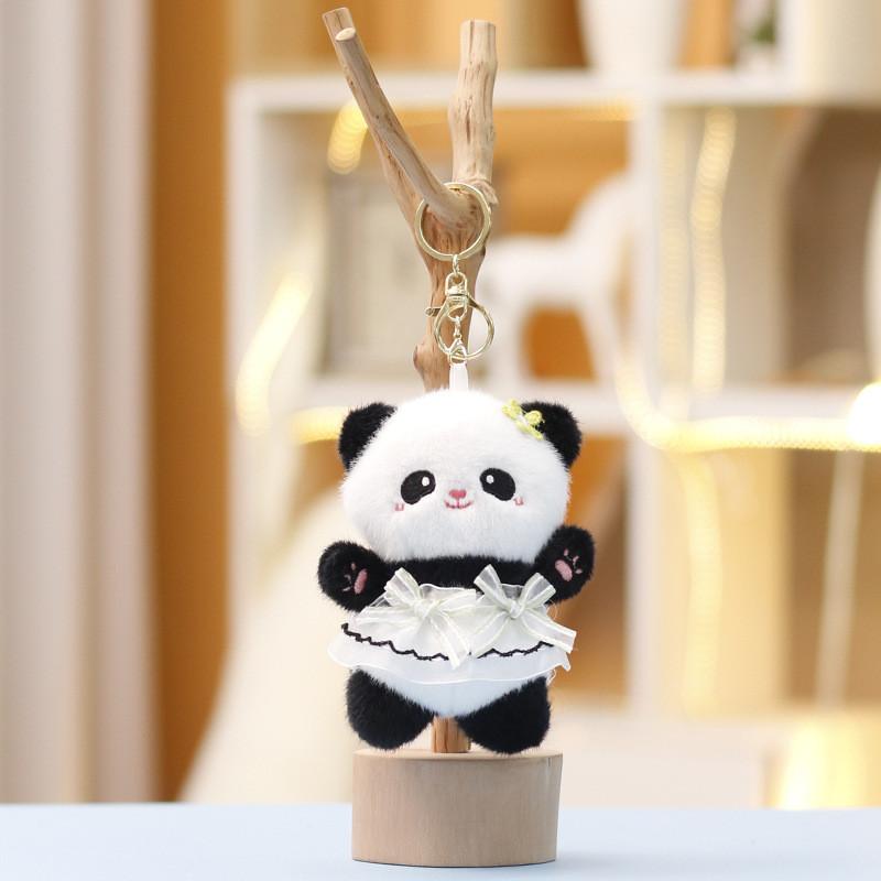 Plush Panda Toy With Soft Short Plush For Kids And Collectors