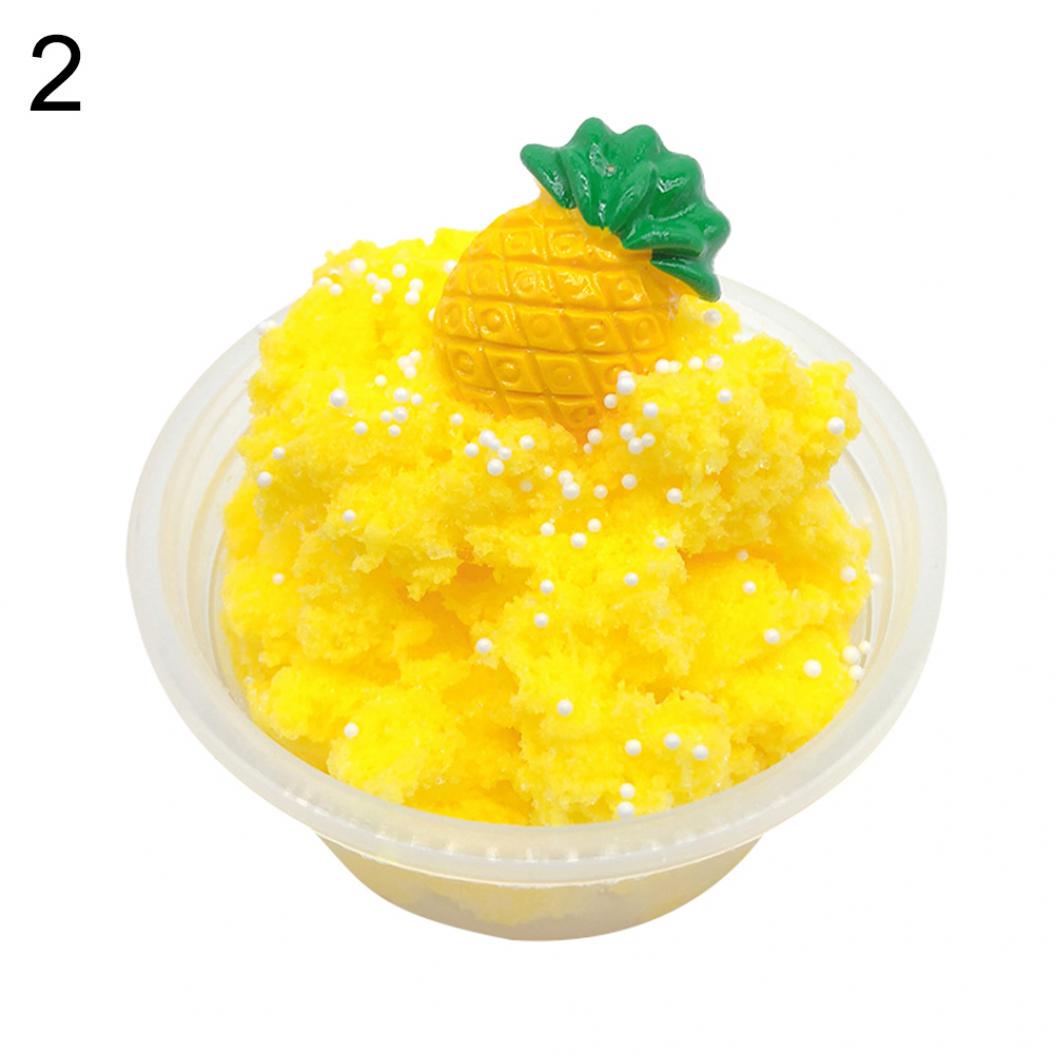 

Детский слайм антистресс жёлтый