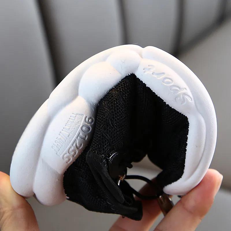 Dětské boty Jaro Léto Dívky Chlapci Měkká podrážka Sportovní Pletené boty Jednobarevné Protiskluzové Ležérní Lehké Síťované Ploché boty