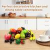 Artificial Fruit Fake Fruits for Home Simulation Fruit Party Christmas Fruit Models for Fake Total 20 Pack, Decor, Set, Decoration, Photography,