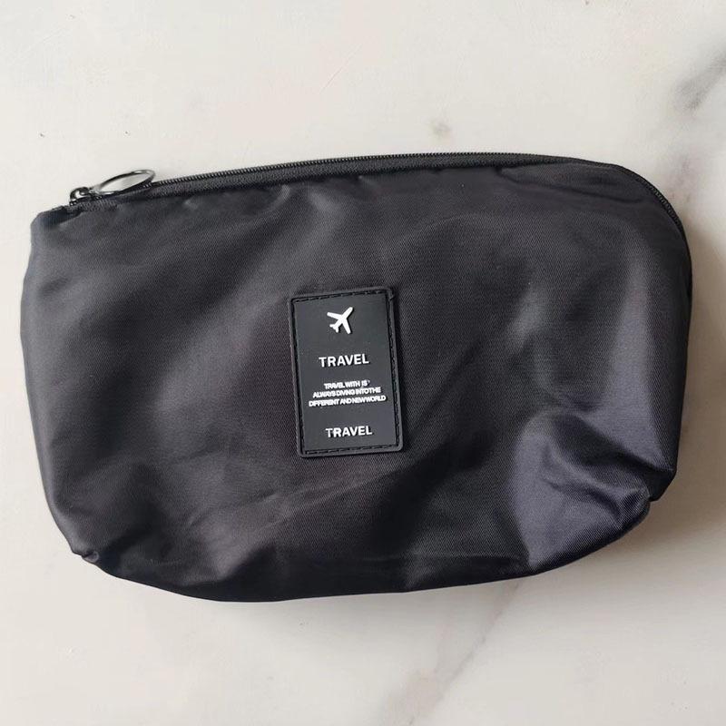 

Портативная многофункциональная сумка-органайзер для путешествий для кабелей, зарядных устройств и косметики