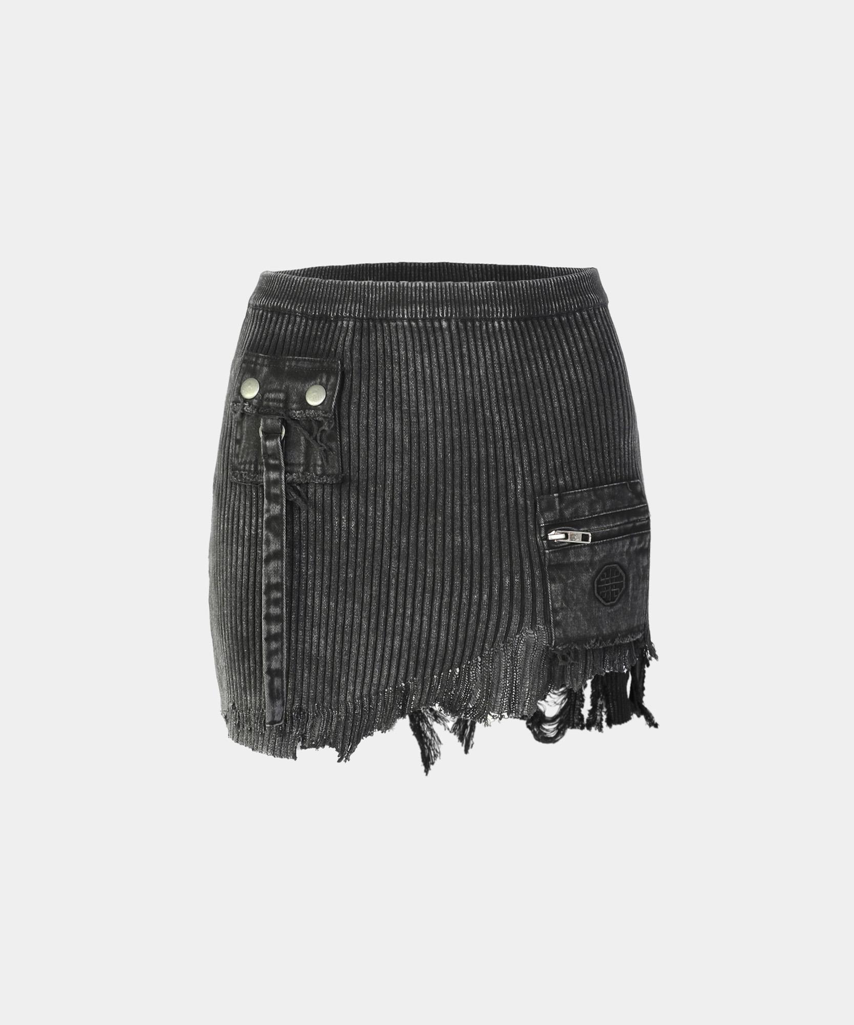 Bad Blood Rusty Mini Skirt -