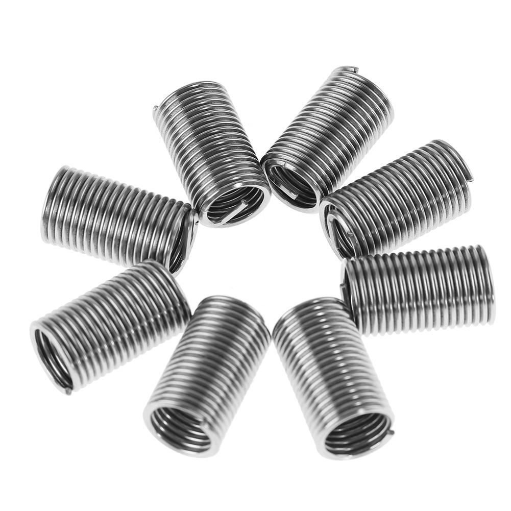 M14 Stainless Steel SS304 Coiled Wire Helical Screw Thread Inserts (M14*2*3 D, 20pcs)