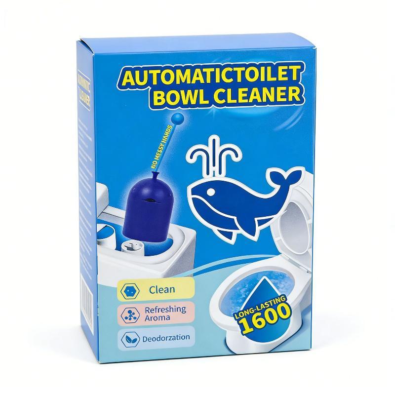 Automatischer Toilettenreiniger "Toilette Wal" Tragbares Flaschendesign Umweltfreundlich für das Familienbadezimmer Toilettenreinigung