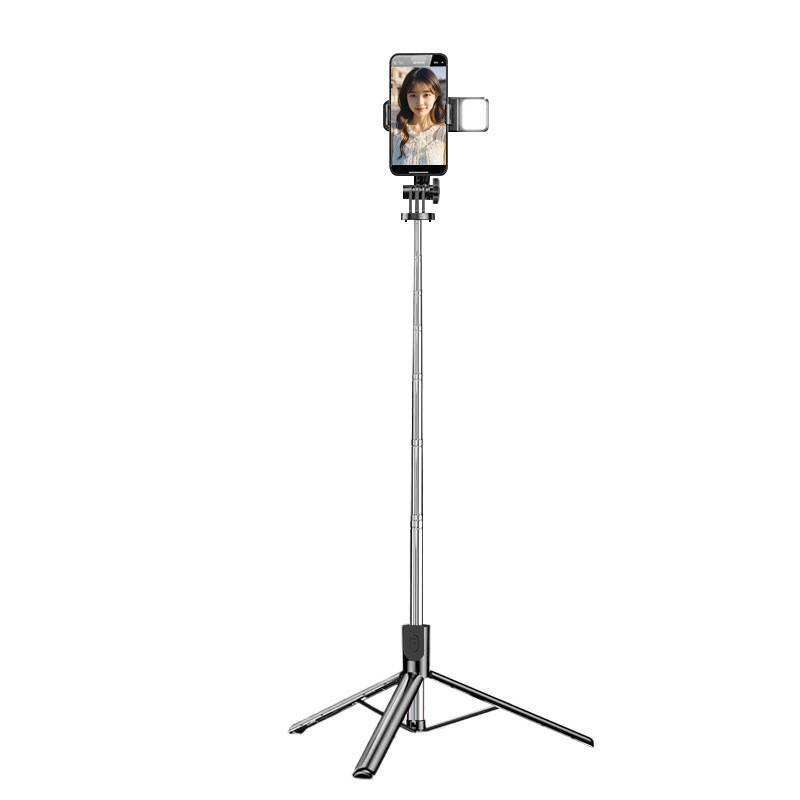 360° Rotating Phone Holder with Bluetooth & Anti-shake Selfie Stick for Photos & Videos