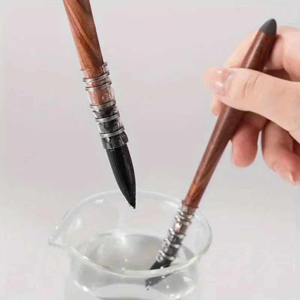 Nylon Fiber Art Brush High Quality Printmaking Brush Edge Hook Line Pen  Watercolor Supplies