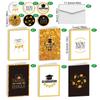 6 Set Graduation Cards 2024 Graduation 2024 Party Supplies Grad Gift Greeting Cards for College & High School Grad