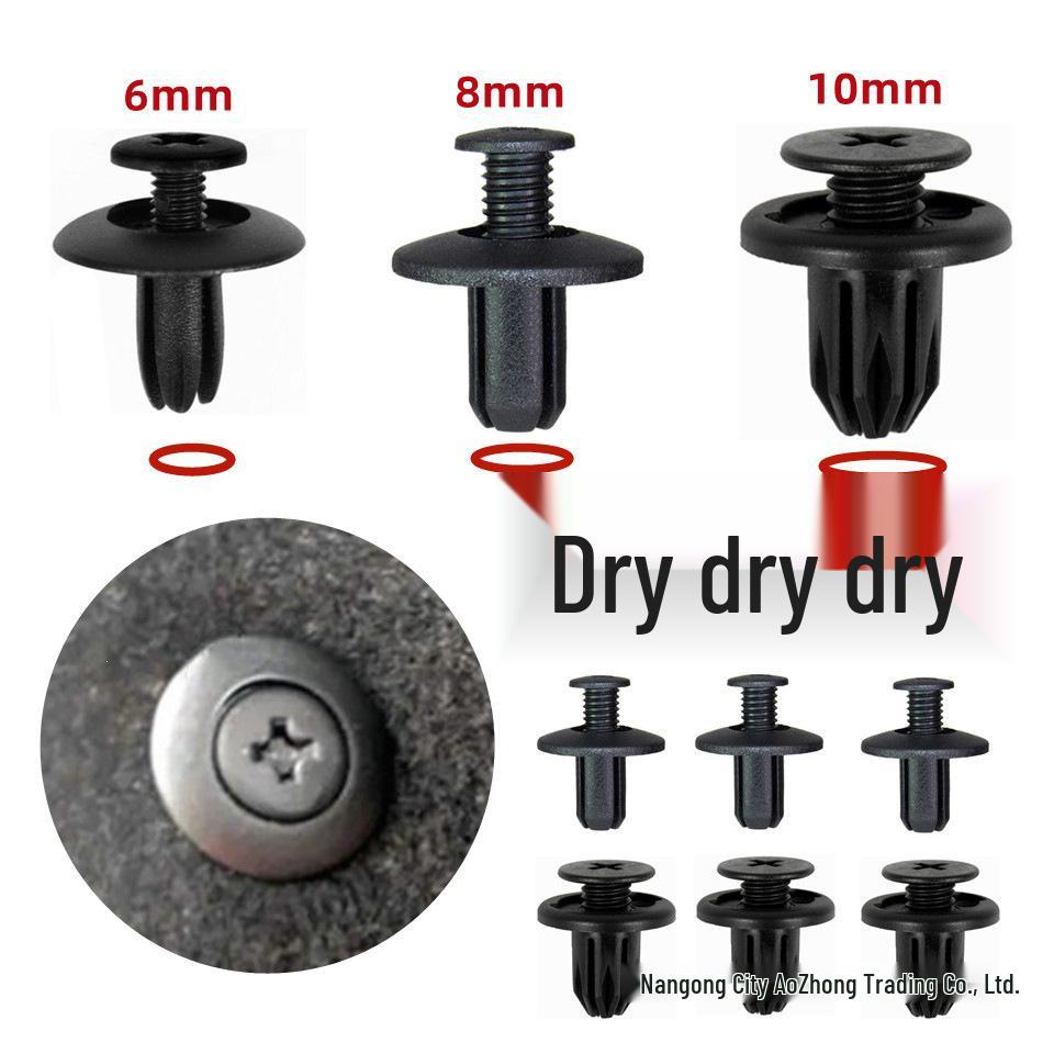 

8mm/6mm/10mm Car Fender Bumper Rivet Fastener Clips for Honda & Toyota No Brand