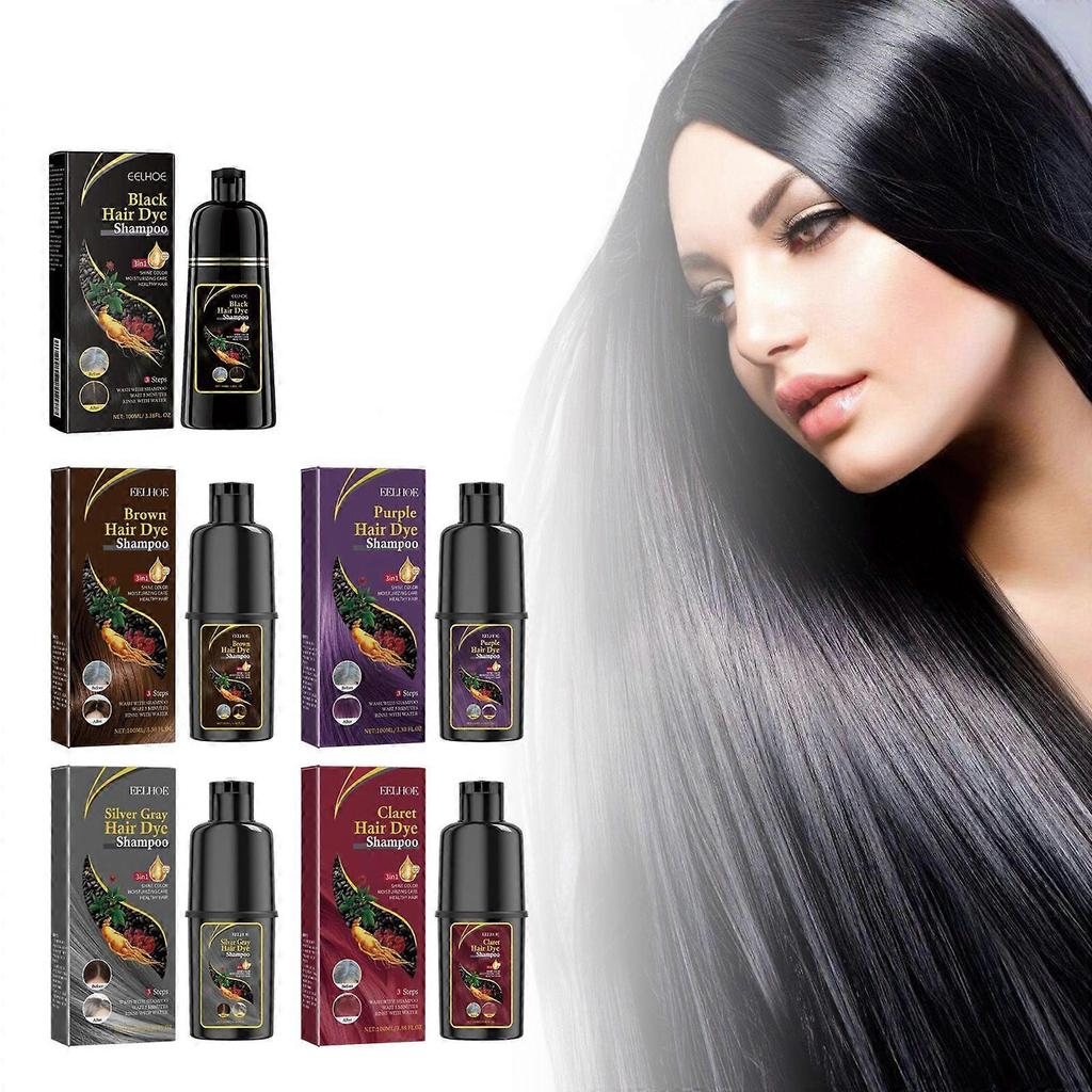 Shampoo Colorante per Capelli (Grigio argento): Delicato e non irritante, idrata il cuoio capelluto, cambia facilmente il colore dei capelli.
