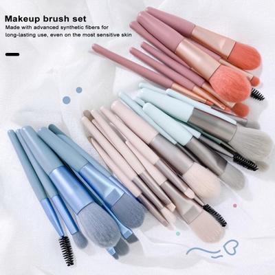 Soft Bristles Foundation Blend Blush Lip Nose Shadow Eyeshadow Eyebrow Lash Brush