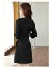 Chinese Style Women's Summer Uniform Dress for Spa Technicians
