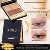 XUXU Multi-use Three-Color Eyeshadow Palette: Matte, Pearlescent, Glitter & Highlighter for Beginners.