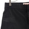 MARNI made in Italy Cropped pants 38 Black series Button fly Women Used