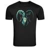 Widderkopf Minimales Tiersymbol Grafik T-Shirt