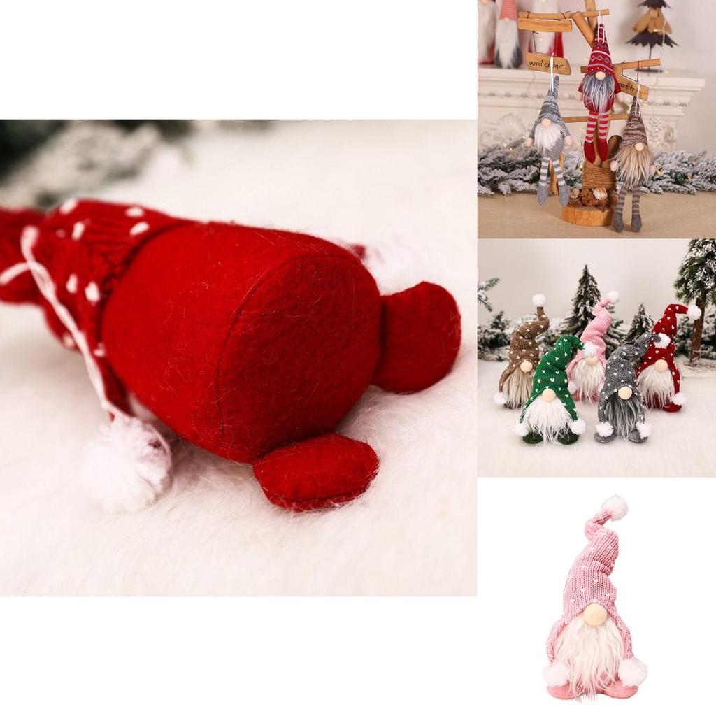 Adorable Xmas Gonk Dwarf Elf Decoration For Home And Tabletop Displays