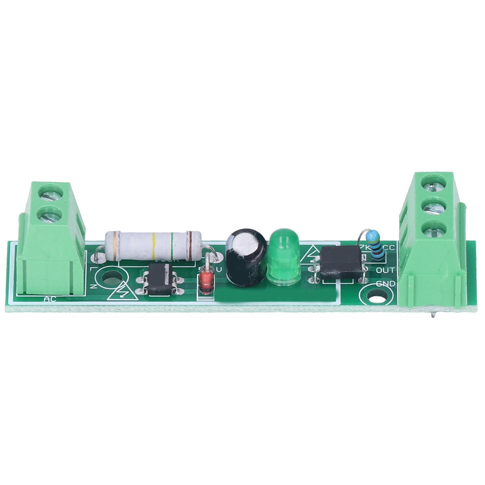 

Opto Isolator Module 1 Channel Optocoupler Isolation Board Voltage Detection for PLC AC 220V