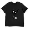 Child's Drawing T-Shirt Funny Gifts Funny T-shirt Blue Archive Mens Designer Clothes