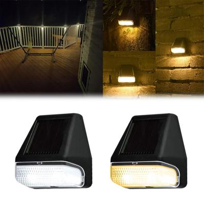 Applique Murale Solaire Extérieure Étanche LED Contrôle Intelligent de la Lumière Lampe Murale Rue Jardin Escalier Clôture Applique Murale Décorative Extérieure