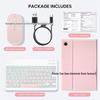 Lenovo Tab M10 Plus Gen 3 Tablet Case with Seven-Color Backlit Bluetooth Keyboard TB125F
