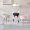 Modern Mini Round Triangular Side Table for Bedroom or Living Room - Minimalist Design
