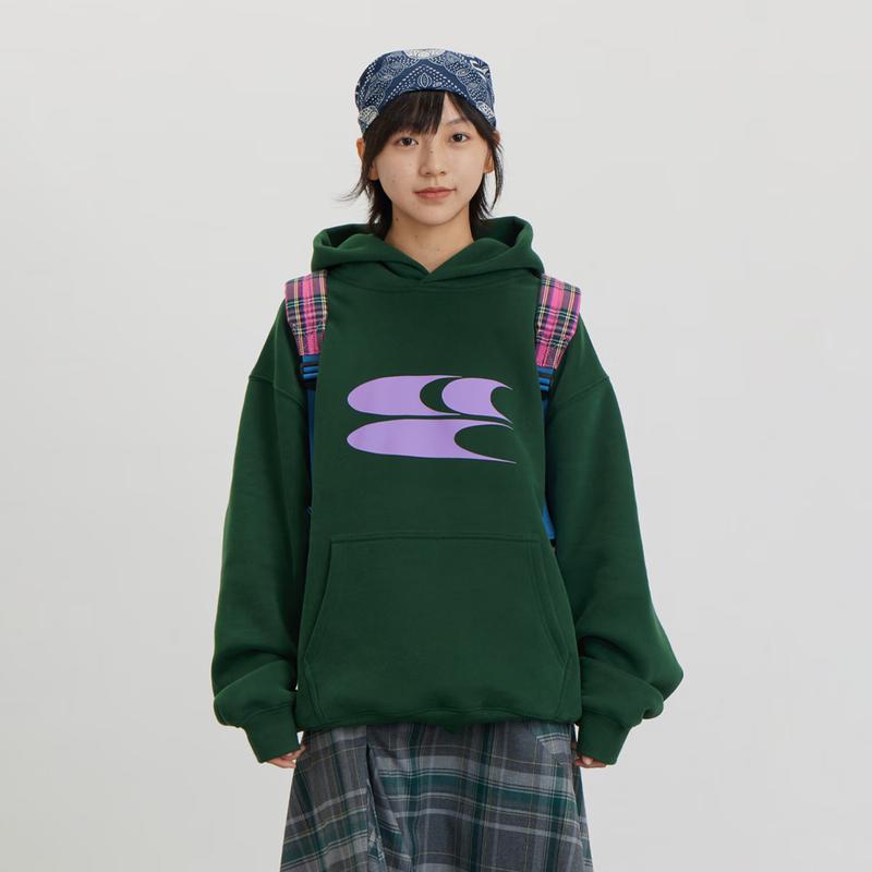 

Худи с флисовой подкладкой и принтом логотипа Crying Center XS