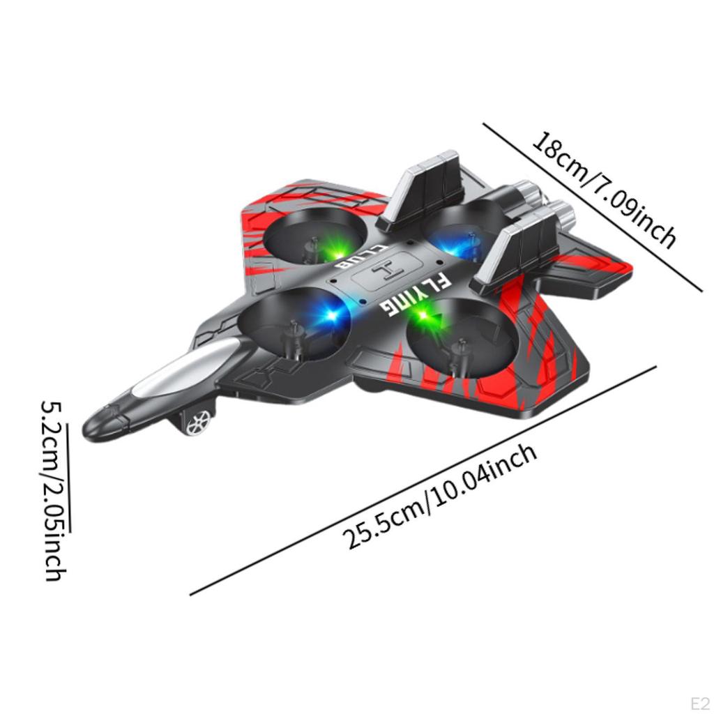 Foam Remote Airplane Aircraft Toy Kids RC Plane Fighter for Living Room Garden