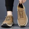 Fashion Lace-Up Men Shoe Leather Fashion Casual Shoes Men All-match Mens Sneakers Handmade Men's Walking Shoes New Skate Footwear Men