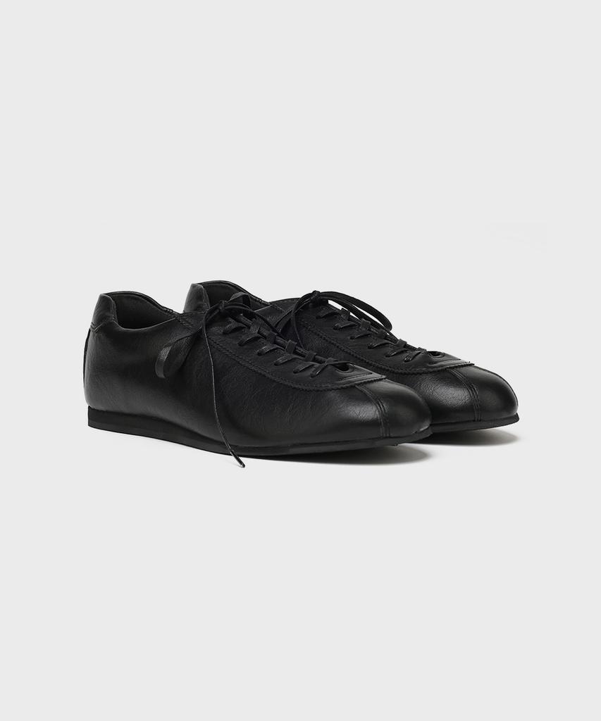 Firenze Atelier [Second.A] Unisex Retro Daily Sneakers Sn5600Ux [Wrinkle Black]