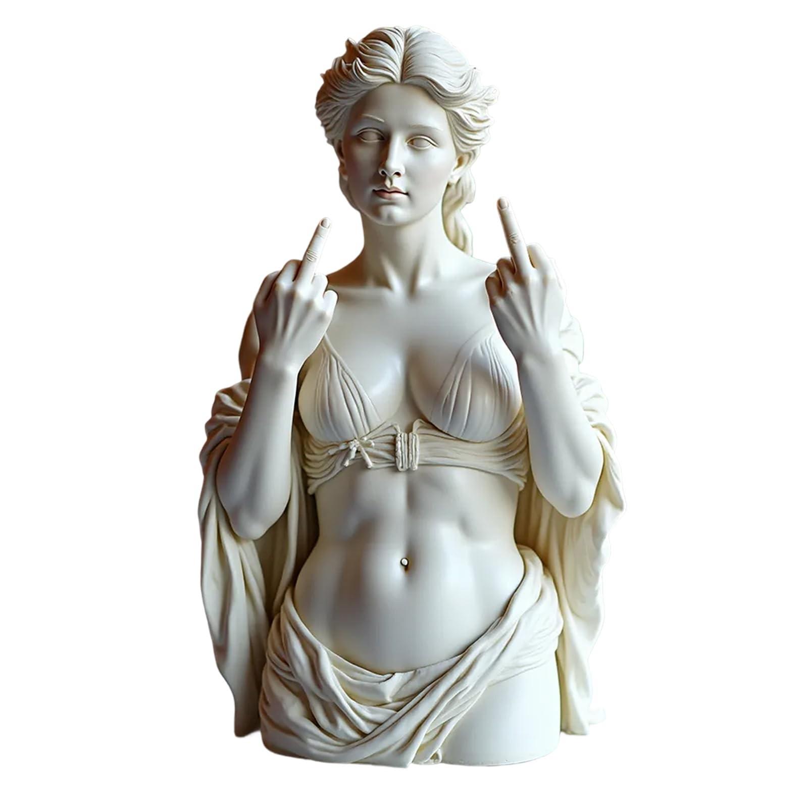 

Непримиримый Средний палец Статуя Креативное Украшение Рабочего Стола Орнамент Домашний Декор Ремесло One Size