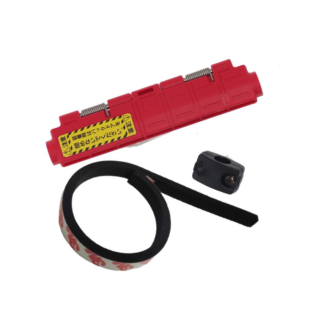 CARMATE INNO BU802 Hiace Regius Ace 200 Series Standard Body / Standard Roof Stopper Backdoor Stopper 15 Red