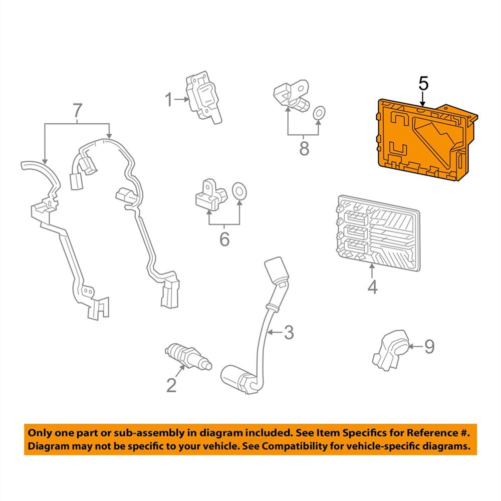 For 2015 2016 2017 2018 Tahoe Yukon Cadillac Escalade Car ECM Mounting Bracket
