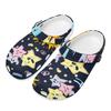 Trendy Printed EVA Clogs Sandals Women Men Ventilated Breathable Slip On Casual Slippers Soft Sole Summer Shoes Daily Comfort Wear