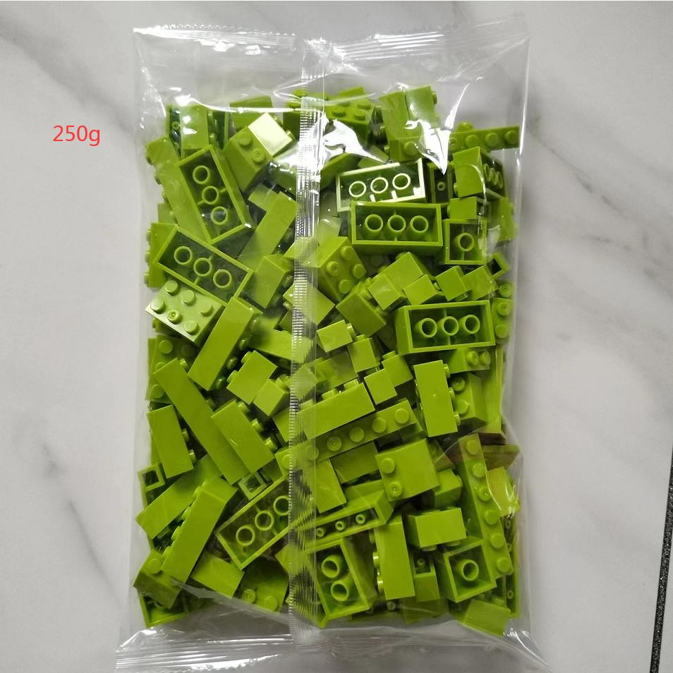 Bulk Building Blocks Large bricks 17 Single colour 260g Free assembly Compatible Children's educational creative toys DIY