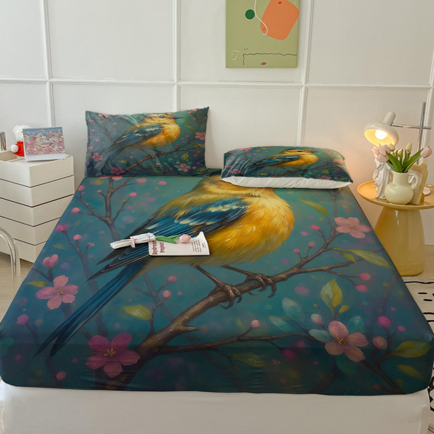 

Animal Mattress Protective Cover Protective Cover Three-Piece Set, Digital Printing 85cm*185cm