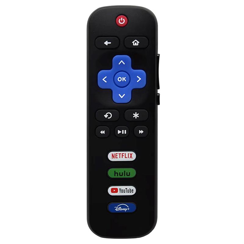 New Replacement Remote Control Fit for All Roku TV, Compatible for TCL Roku/Hisense Roku/Sharp (Not for Stick, Box or Speaker)