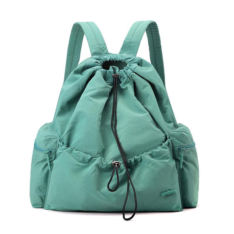 New Women's Large Capacity Backpack Drawstring Lightweight Sports Badminton Bag