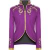 Chaqueta de hombre, abrigo bordado, chaquetas victorianas para hombre, ropa vintage, disfraz de príncipe rey, cosplay de Halloween