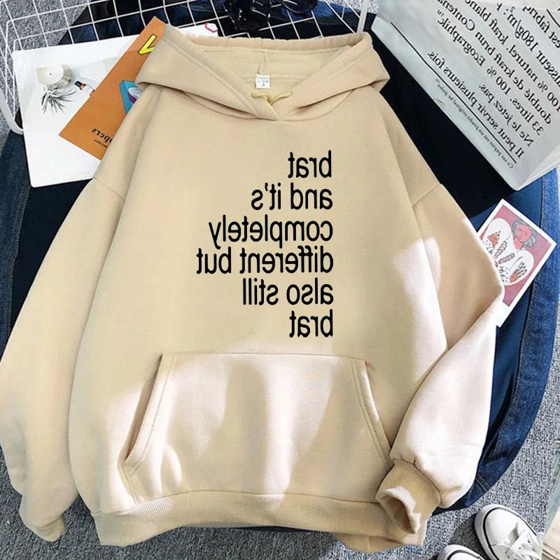 Completely Different But Also Still Brat Hoodies Men Women Vintage Sweatshirt Hoodie Pullovers Clothing