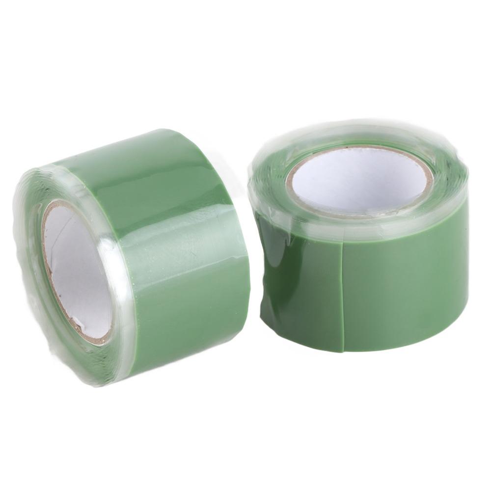2PCS 1 in x 5 Ft Self Fusing Silicone Tape Waterproof Insulation Adhesive Tape Flexible Emergency Repair Tape Water Pipe Repair