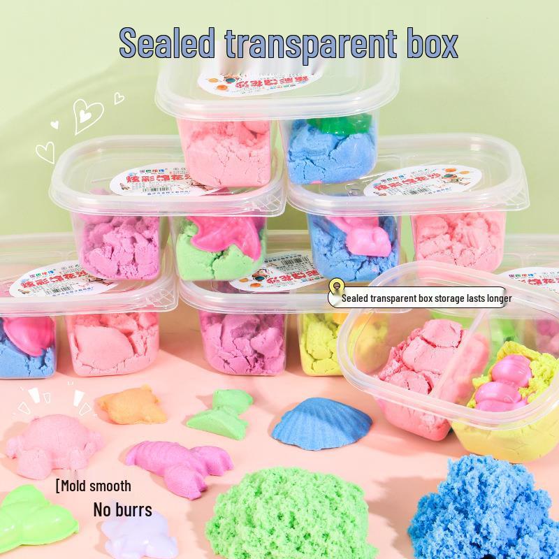 

Creative Kids Cotton Sand & Colored Clay DIY Playdough Set