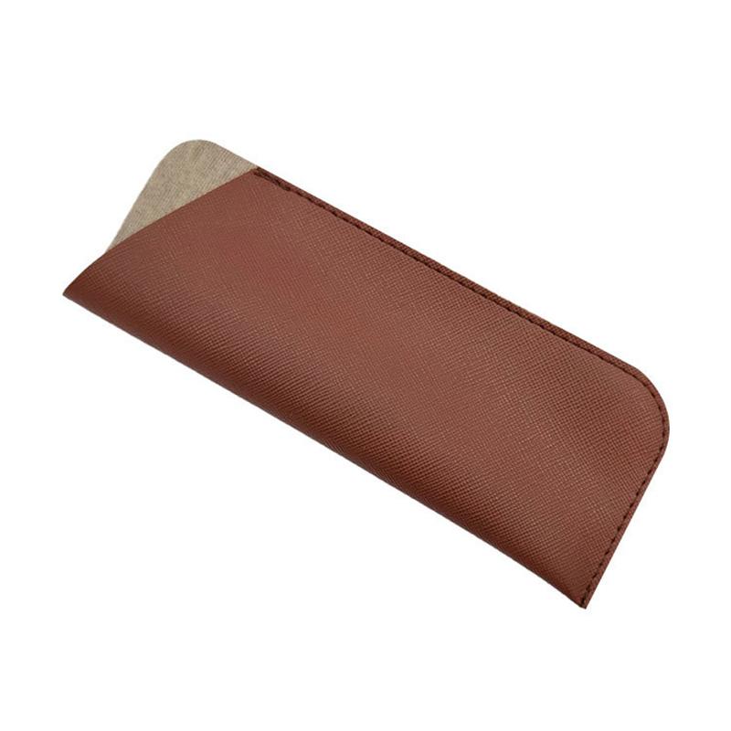 PU Soft Leather Bag Fashionable Eyewear Bag Myopia Eyewear Bag Internet Red For Outdoor Activities Accessory Storage Travel