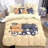 3D Print Cartoon Game Eggy Party Bedding Set Boys Girls Twin Queen King Size Duvet Cover Pillowcase Bed Boys Adult Home Textiles