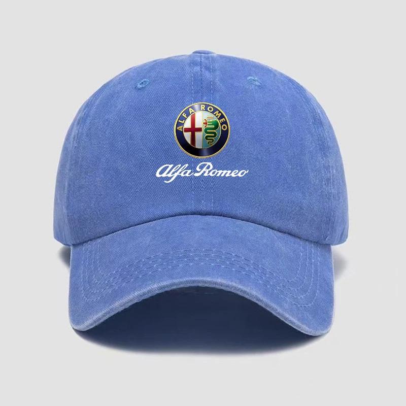 For Alfa Romeo ReQHub Caps Car Baseball Caps Outdoor Adjustable Casual Sunscreen Hat For Alfa Romeo Giulietta 159 147 156 166 Mito Giulia GT Stelv