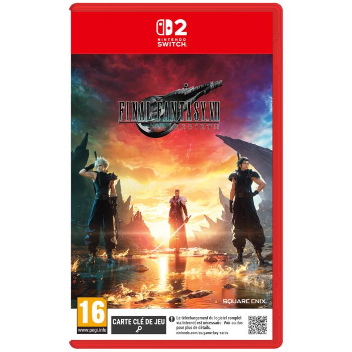 Final Fantasy VII Rebirth + Carte promotionnelle exclusive Magic: The Gathering "Final Fantasy" • Jeu Nintendo Switch 2