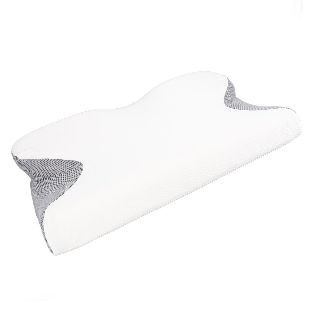 Cervical Pillow with Skin Friendly Pillowcase Ergonomic High Density Slow Rebound Memory Foam Neck S