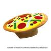 Klobouk Pizza, Párty klobouk Zábavný novinkový klobouk Halloweenské kostýmové doplňky Dospělí Děti