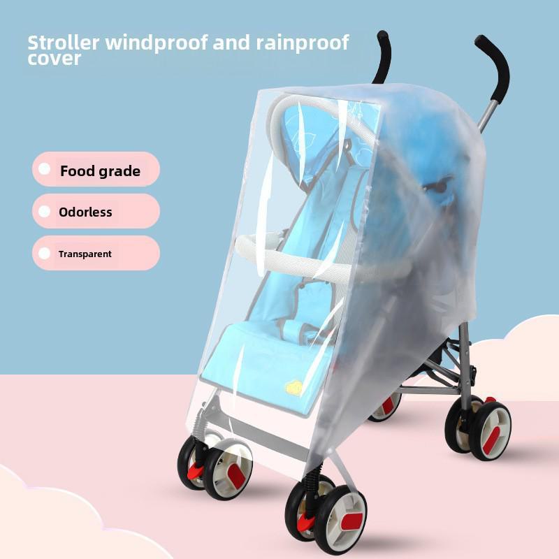 Windproof Baby Stroller Rain Cover