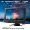 7-Zoll-HD-Monitor 1024x600 16:9   LCD-Monitorhalterung BNC AV Videoeingang für Heim-Auto-Überwachung