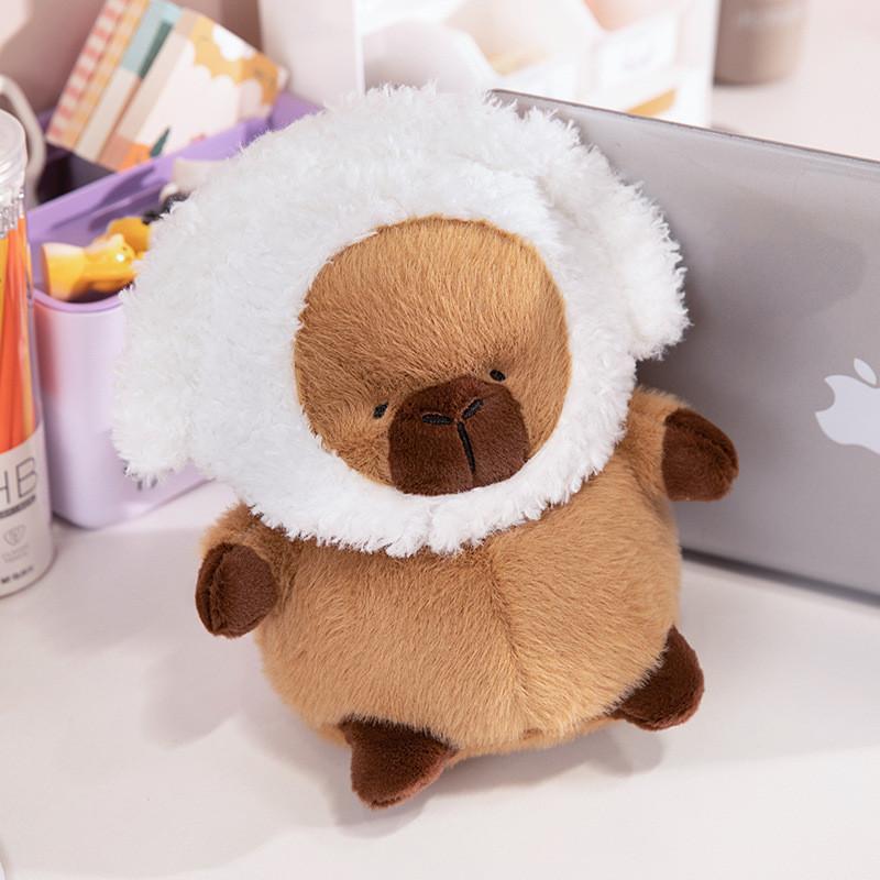 Adorable Capybara Plush Toy Soft Stuffed Animal Pillow For Kids And Girls Gift